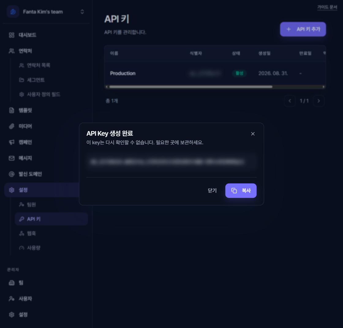 API 키